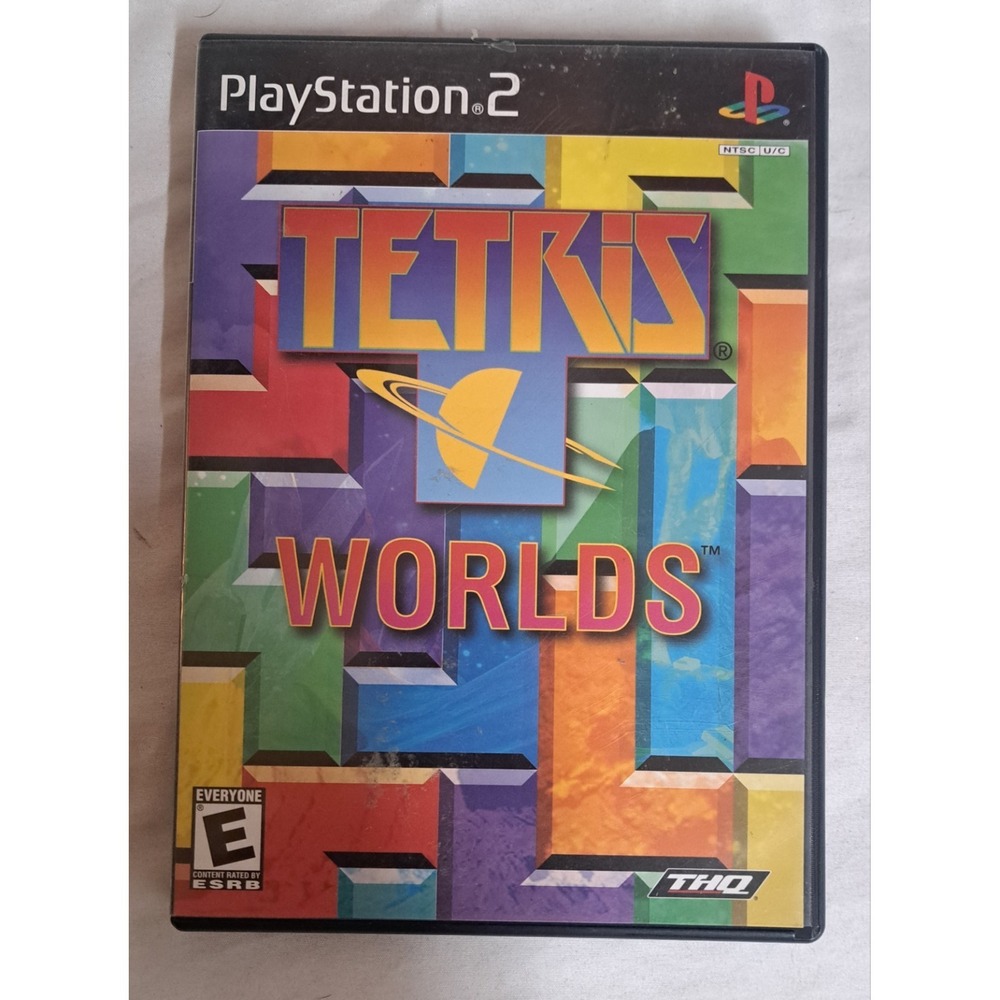Tetris Worlds Sony PlayStation 2 PS2 Complete CIB Tested With Manual THQ